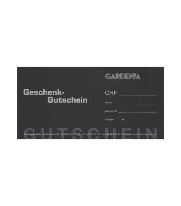 Gardenia Gutschein