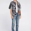 Just Cavalli Zerrissene Jeans mit geradem Bein 11 E76GAB540-ECDW00_E909 Q61199Q0102DR06F ECOM FRONT