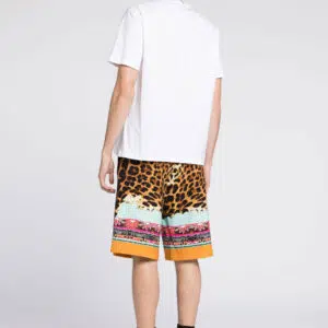 Just Cavalli T-Shirt mit Jaguar-Print 5 Q61262-Q0165-J0001 Q61262Q0165J0001 ECOM DETAIL1