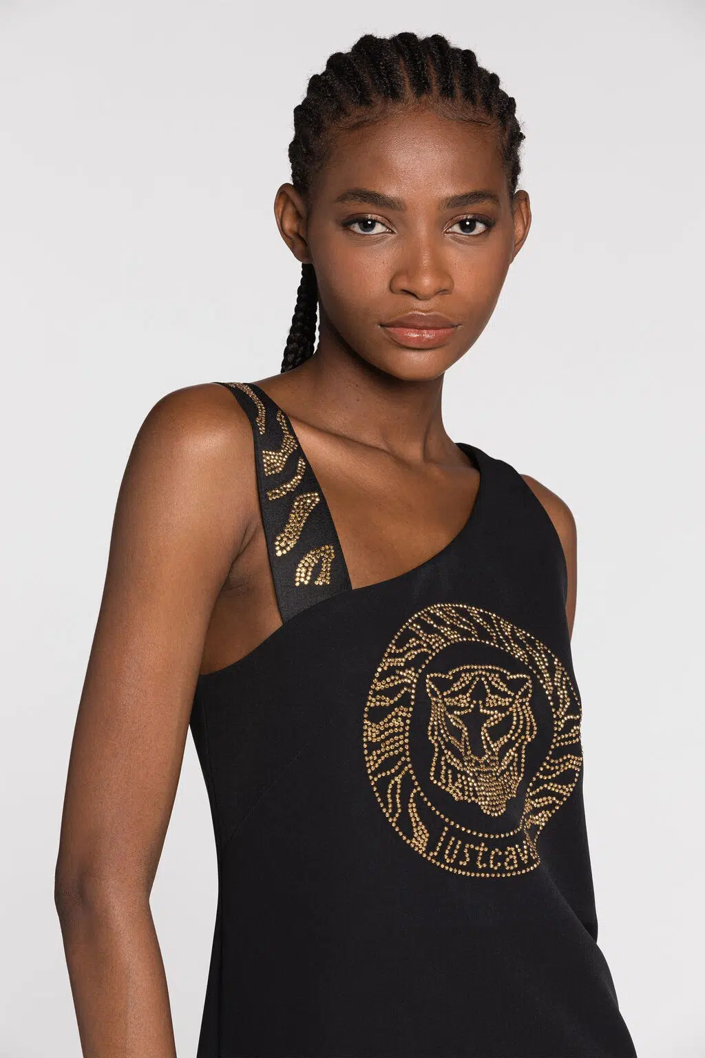 Just Cavalli Mini-Kleid mit Kristallverzierungen 3 Just Cavalli Mini-Kleid mit Kristallverzierungen – Bild 3