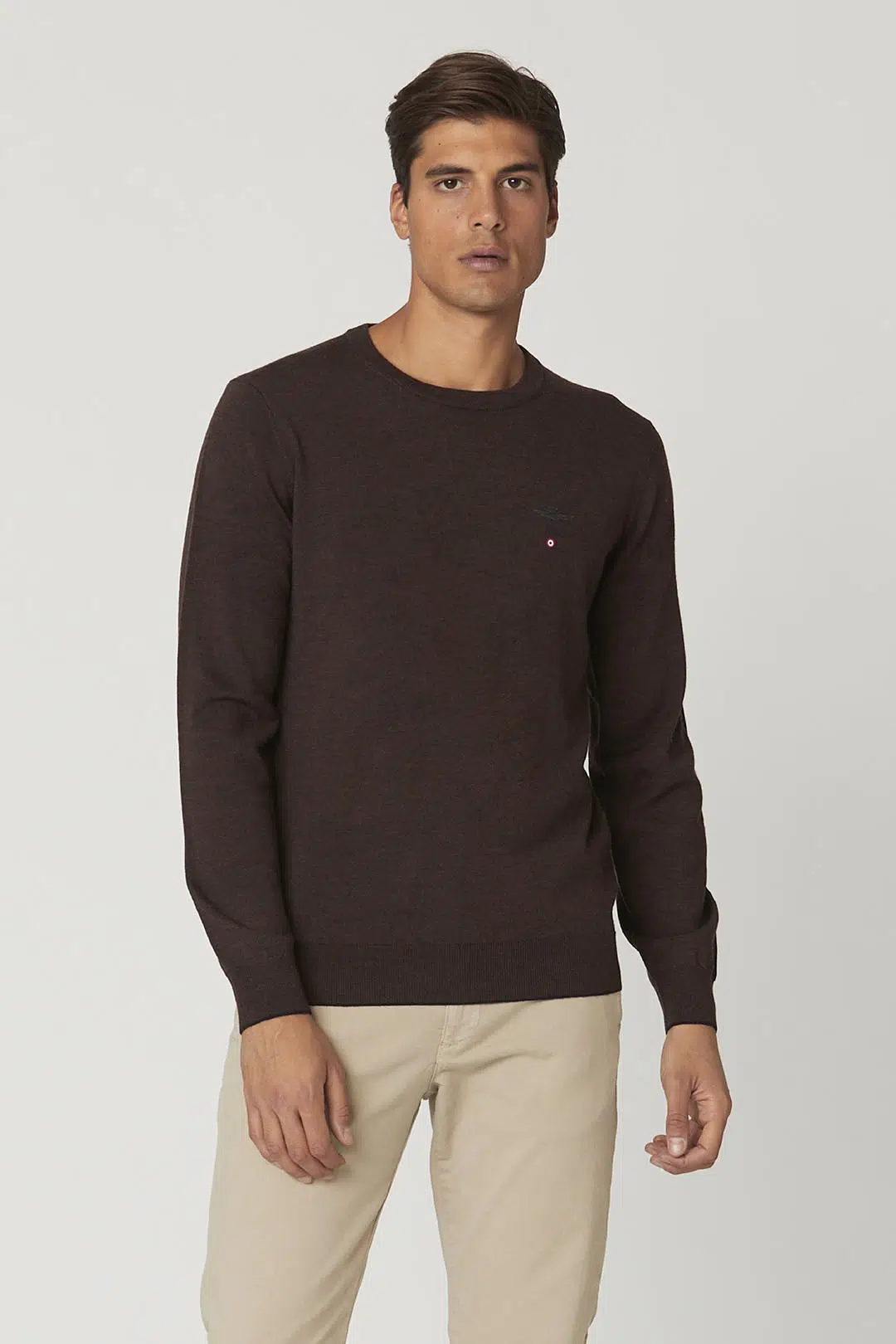 Aeronautica Militare Pullover mit Rundhalsausschnitt 1 Aeronautica Militare Pullover mit Rundhalsausschnitt