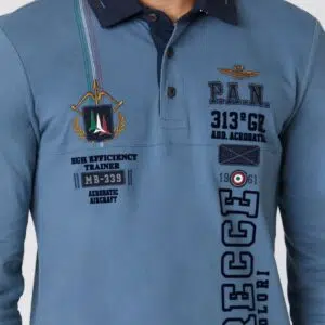 Aeronautica Militare PAN besticktes Poloshirt 7 232PO1725P173 6526462ae39ee1cc1622f356