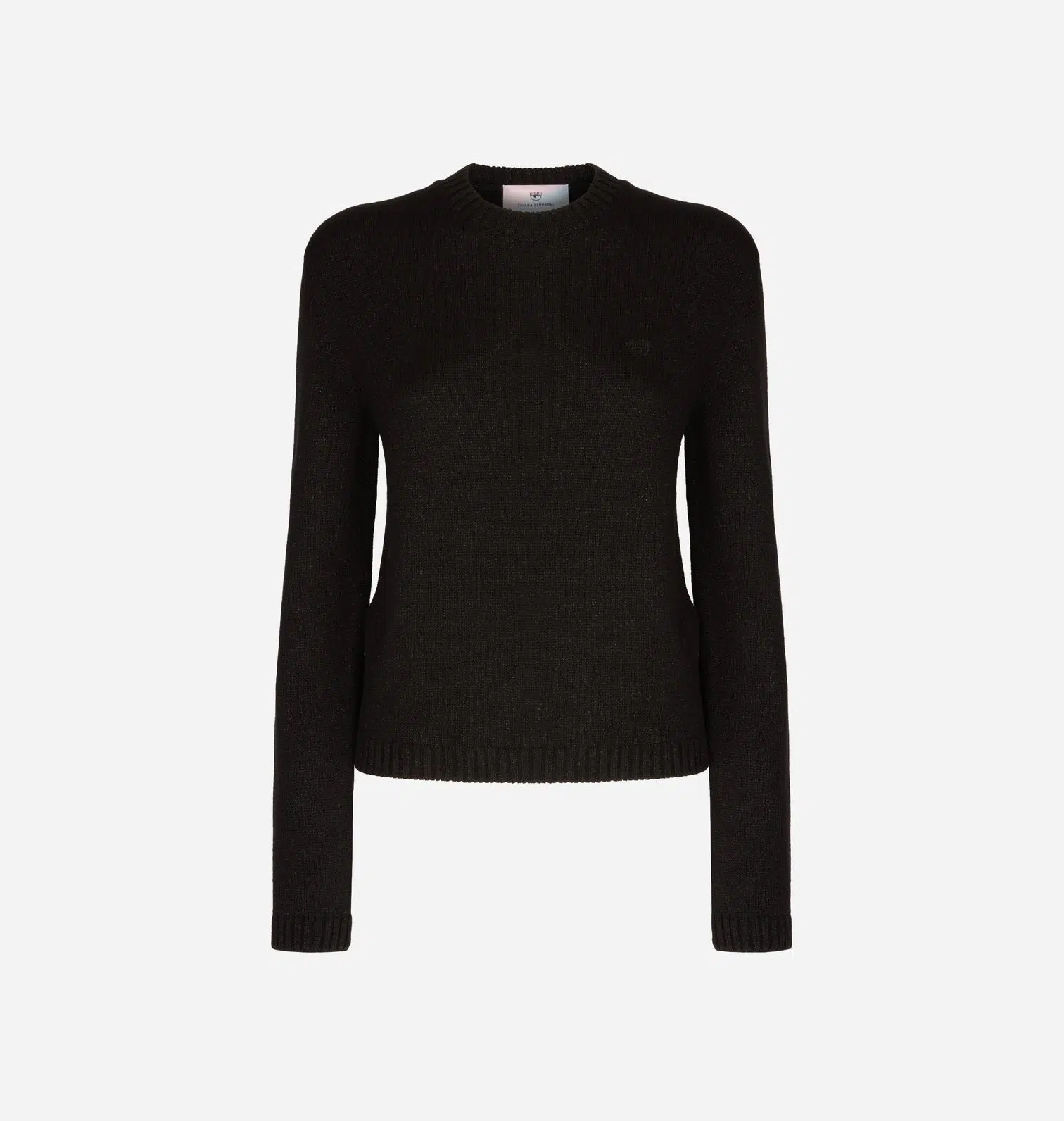 Chiara Ferragni Iconic Logo Lurex Pullover 1 Chiara Ferragni Iconic Logo Lurex Pullover