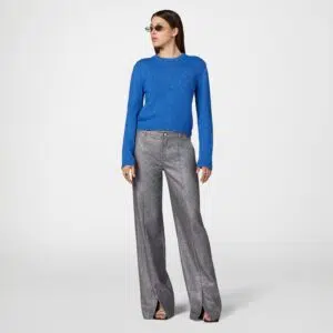 Chiara Ferragni Iconic Logo Lurex Pullover