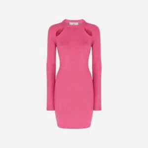 Chiara Ferragni Iconic Logo Lurex Kleid