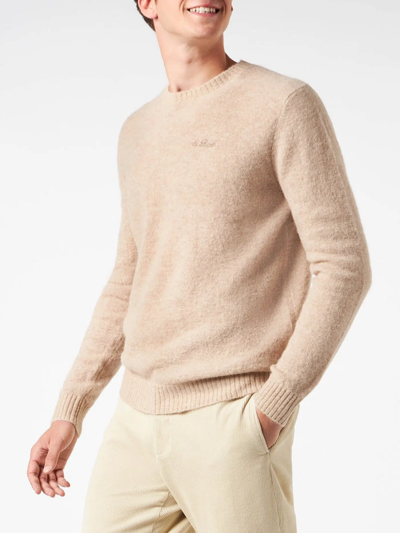 MC2 Saint Barth Pullover mit St. Barth-Stickerei 1 MC2 Saint Barth Pullover mit St. Barth-Stickerei