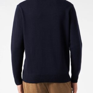 HER0001 / 00769E embroidery sweater man blue 3 1400x