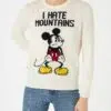 MC2 Saint Barth Pullover - Angry Mickey Mouse - Disney© Special Edition 9 75CBOM05_VESTITOLUXICLOG_Pink woman sweater disney white 1 1400x