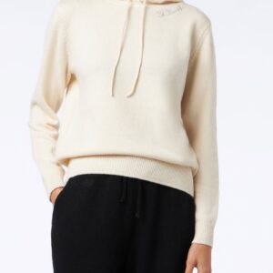 MEG0002 00129E woman white knitted hoodie 1 1400x
