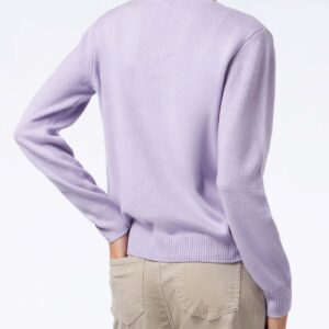 MOD0001 / 00564E MOD0001 00564E woman lilac turtleneck sweater 2 1400x