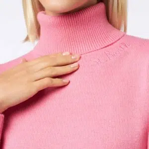 MC2 Saint Barth Rosa Rollkragenpullover 5 MOD0001 / 11538E MOD0001 11538E woman pink turtleneck sweater 3 1400x