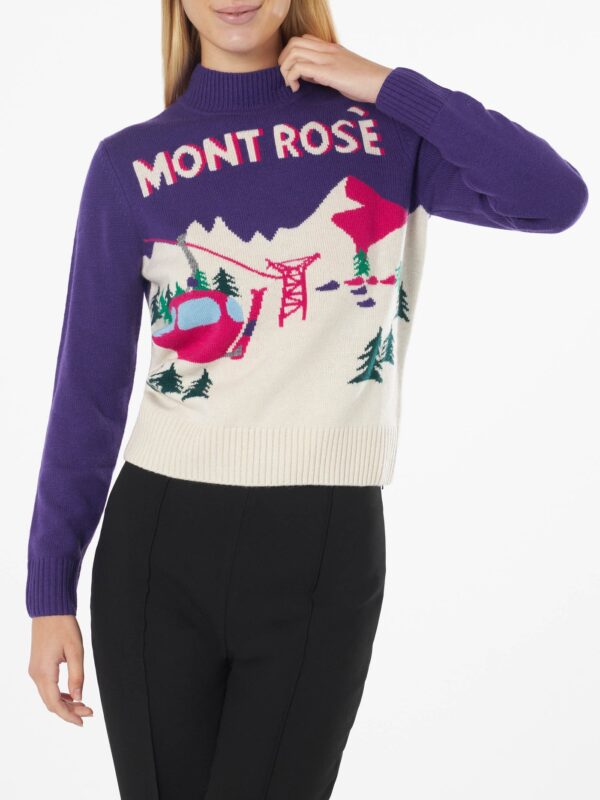 PEA0004 / 00187E PEA0004 00187E postcard mont rose woman sweater