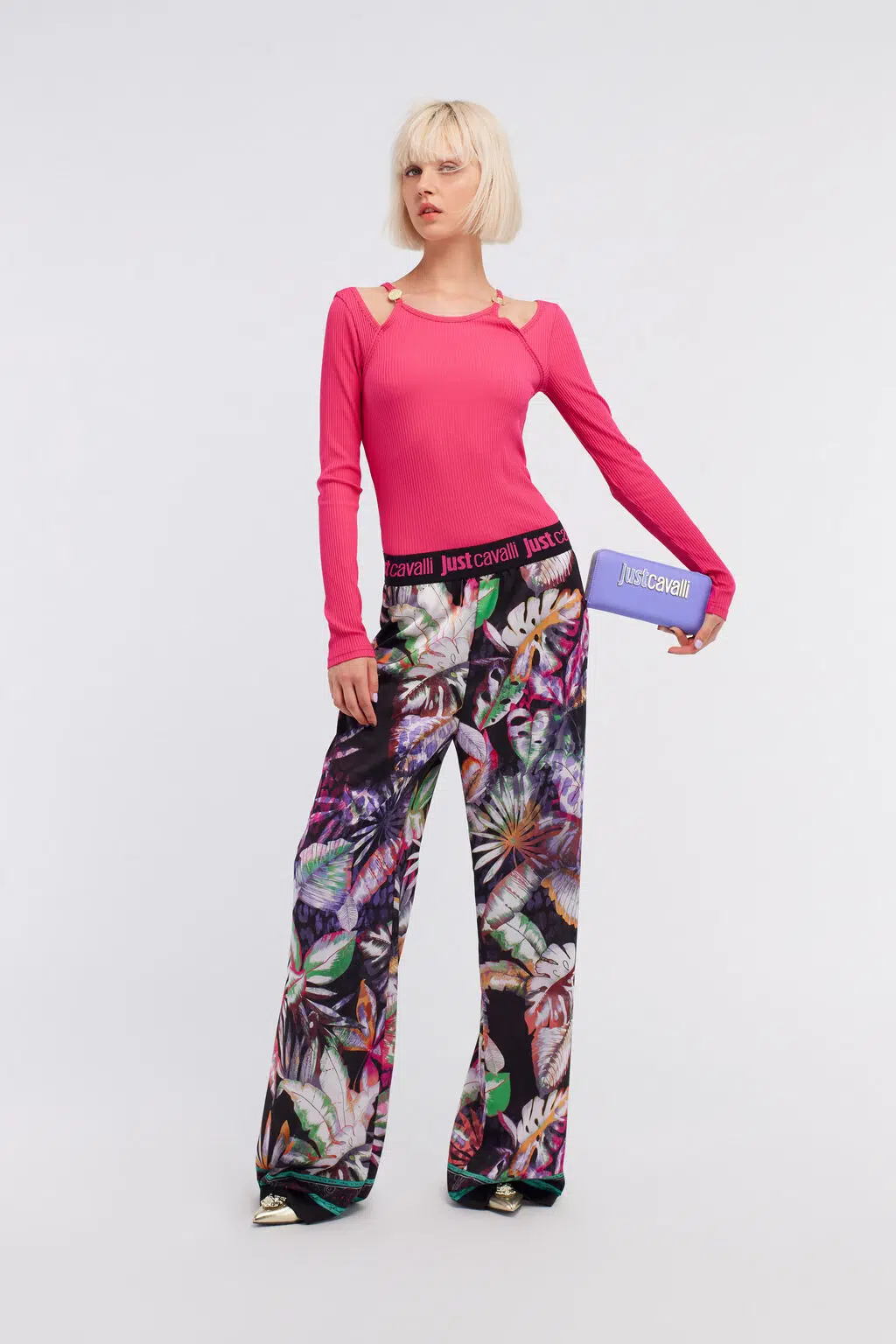 Just Cavalli Ribbed Top 1 Just Cavalli Ribbed Top