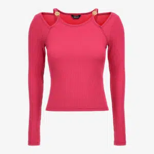 Just Cavalli Ribbed Top 9 RKT885-RK391-DR0H1 RKT885RK391DR0H1 ECOM STILL