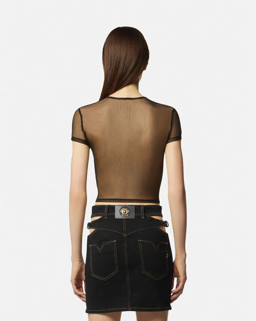 Versace Jeans Couture Crop-T-Shirt 3 Versace Jeans Couture Crop-T-Shirt – Bild 3