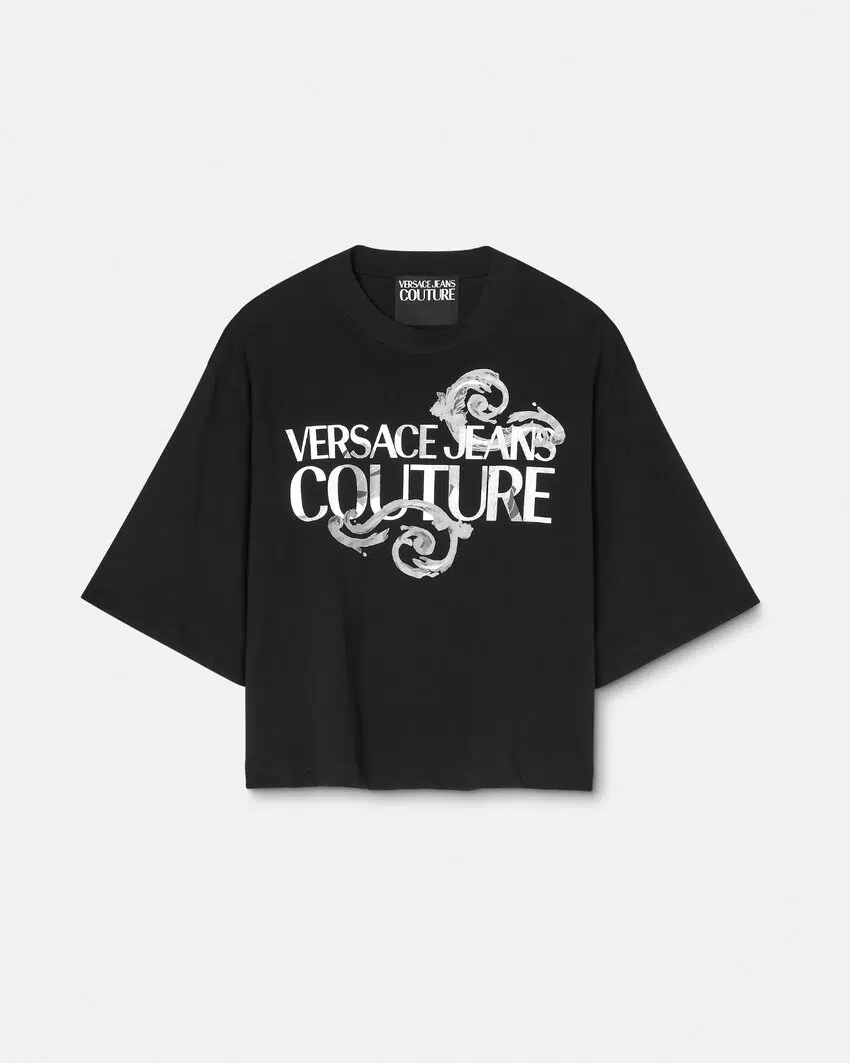 Versace Jeans Couture Watercolour T-Shirt – Bild 5