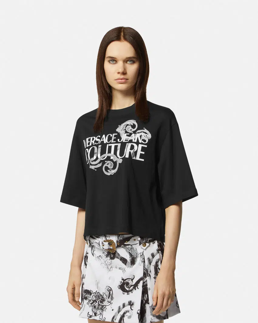 Versace Jeans Couture Watercolour T-Shirt – Bild 2