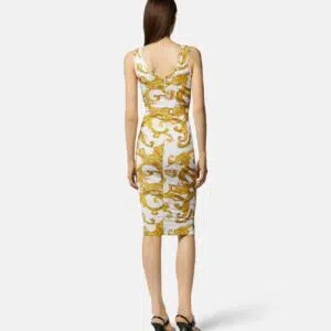 Versace Jeans Couture Watercolour Couture Midikleid 5 E76HAO9B6-EJS291_EG03 90 E76HAO9B6 EJS291 EG03 18 WatercolourCoutureMidiDress Dresses Versace online store 0 0