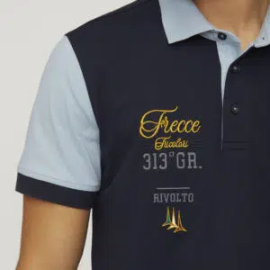 Aeronautica Militare PAN besticktes Poloshirt 10 241PO1773P173 aeronauticamilitare 241po1773p173 94474 pan embroidered piqu polo shirt 6 1