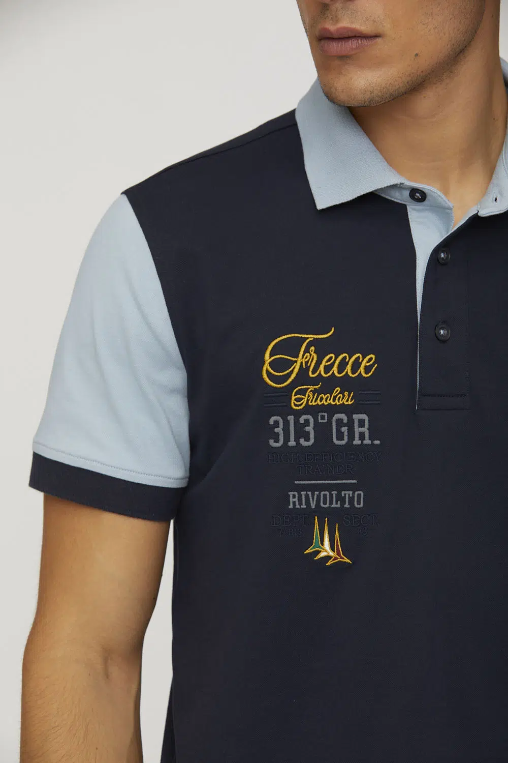 Aeronautica Militare PAN besticktes Poloshirt 4 Aeronautica Militare PAN besticktes Poloshirt – Bild 4