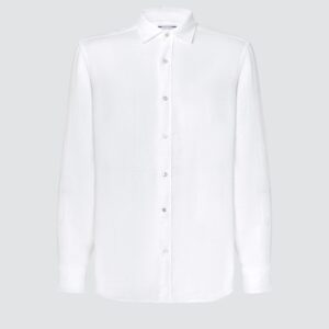 UC01103T518AA00 jacob cohen white linen shirt 21995077 48191643 2048