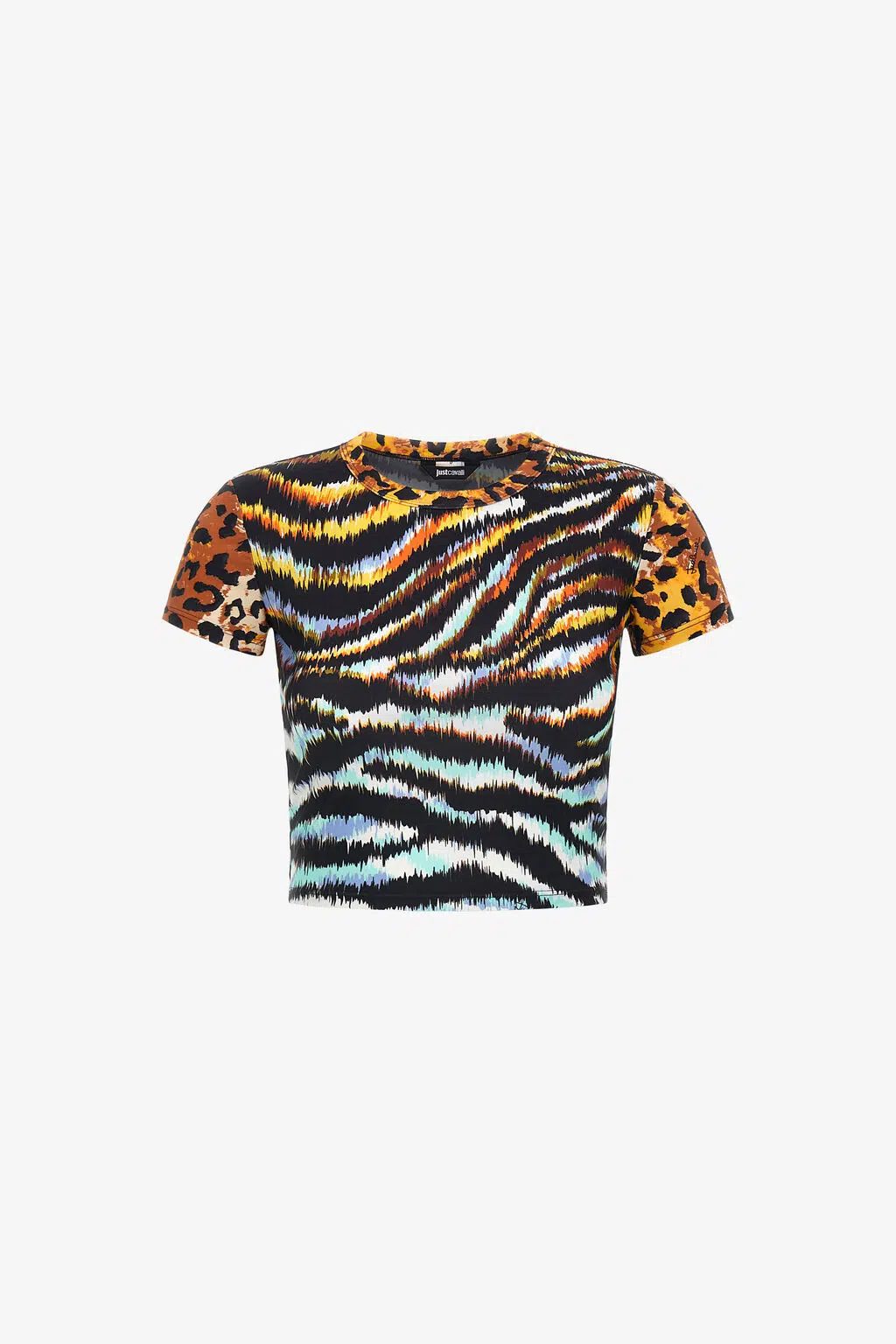 Just Cavalli Cropped T-Shirt 5 Just Cavalli Cropped T-Shirt – Bild 5