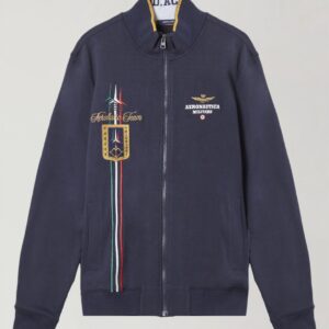 241FE1869F459 aeronauticamilitare 241fe1869f459 08347 embroidered frecce tricolori sweatshirt 3 1