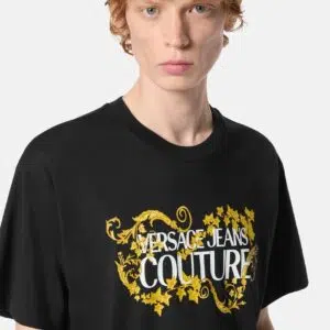 Versace Jeans Couture T-Shirt mit Logo 8 E77GAHE05-ECJ00E_EG89 90 E77GAHE05 ECJ00E EG89 16 LogoRegularFitTShirt TShirtsPolos Versace online store 0 2