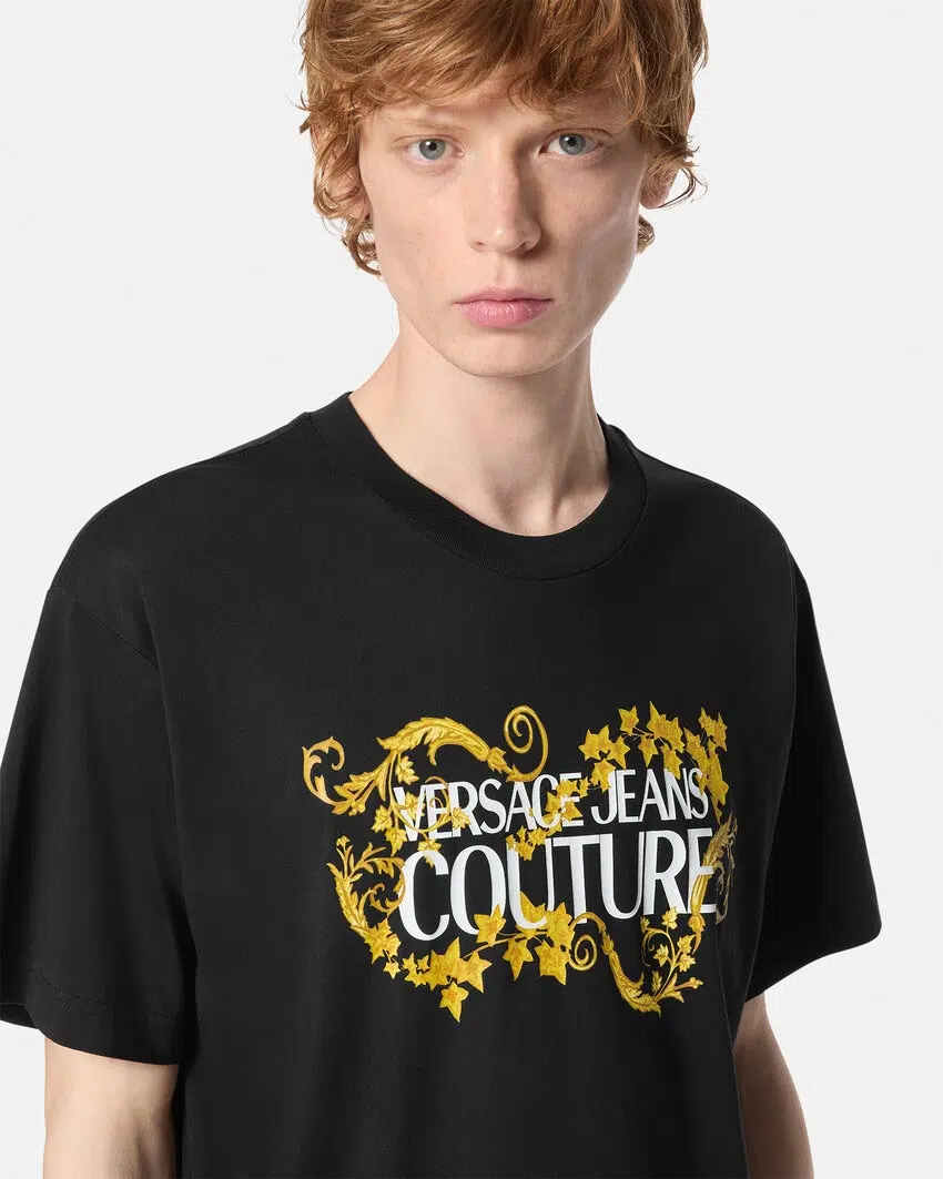 Versace Jeans Couture T-Shirt mit Logo 4 Versace Jeans Couture T-Shirt mit Logo – Bild 4