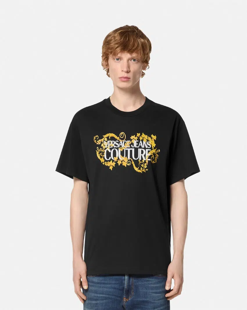 Versace Jeans Couture T-Shirt mit Logo 2 Versace Jeans Couture T-Shirt mit Logo – Bild 2
