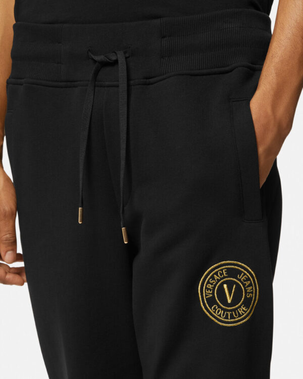 E76GAAT02-ECF01T_EG89 90 E76GAAT02 ECF01T EG89 16 VEmblemSweatpants Pants Versace online store 0 2