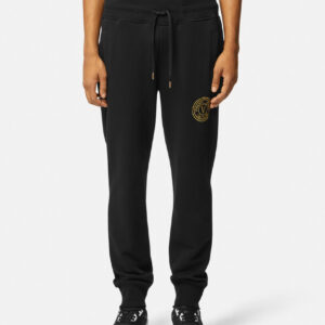 E76GAAT02-ECF01T_EG89 90 E76GAAT02 ECF01T EG89 18 VEmblemSweatpants Pants Versace online store 0 2