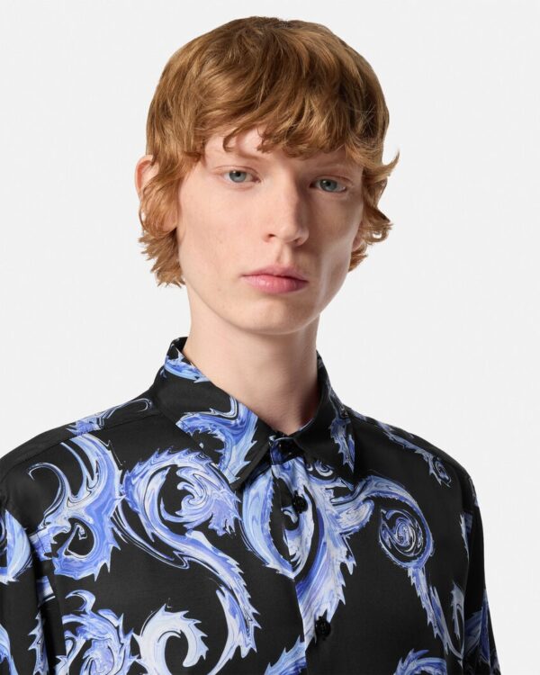 E77GAL2R0-ENS508_EQY9 90 E77GAL2R0 ENS508 EQY9 16 ChromoCoutureRegularFitShirt Shirts Versace online store 0 2