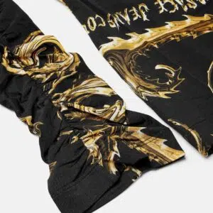 Versace Jeans Couture Chromo Couture Oberteil 9 E77HAH2A5-EJS358_EG89 90 E77HAH2A5 EJS358 EG89 18 ChromoCoutureRuchedTShirt ShirtsTops Versace online store 0 2