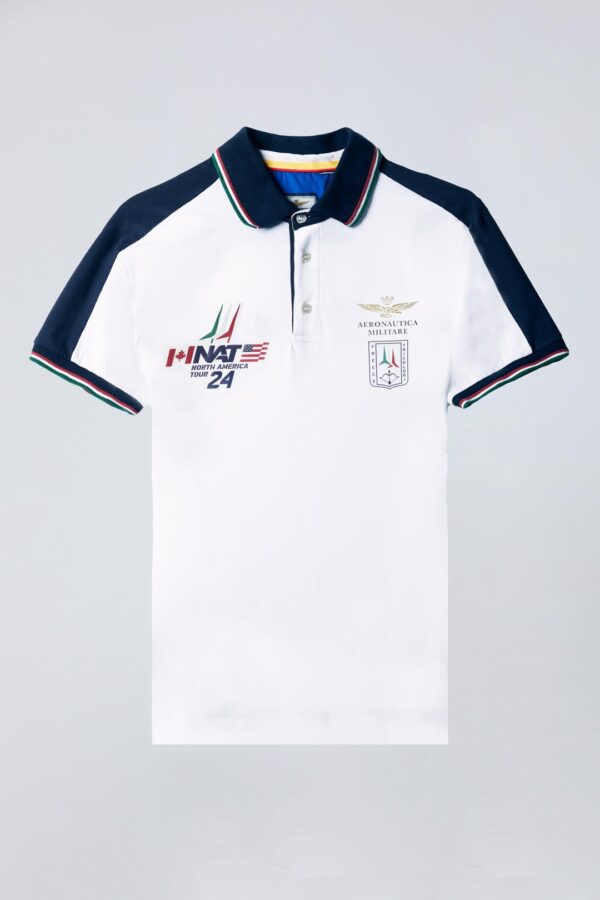 SNDPO1870P348 aeronauticamilitare sndpo1870p348 73062 nat24 short sleeve polo shirt 3 1