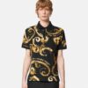 242PO1771J615 90 E77GAG6S0 EJS390 EG89 18 ChromoCoutureSlimFitPoloShirt TShirtsPolos Versace online store 0 2