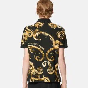 Versace Jeans Couture Polohemd in schmaler Passform Chromo Couture 6 E77GAG6S0-EJS390_EG89 90 E77GAG6S0 EJS390 EG89 20 ChromoCoutureSlimFitPoloShirt TShirtsPolos Versace online store 0 2