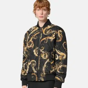 Versace Jeans Couture Wendbare Bomberjacke Chromo Couture 7 E77GASD07-ECQD54_EG89 90 E77GASD07 ECQD54 EG89 18 ChromoCoutureReversibleBomberJacket JacketsCoats Versace online store 0 2