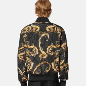 Versace Jeans Couture Wendbare Bomberjacke Chromo Couture 8 E77GASD07-ECQD54_EG89 90 E77GASD07 ECQD54 EG89 20 ChromoCoutureReversibleBomberJacket JacketsCoats Versace online store 0 2