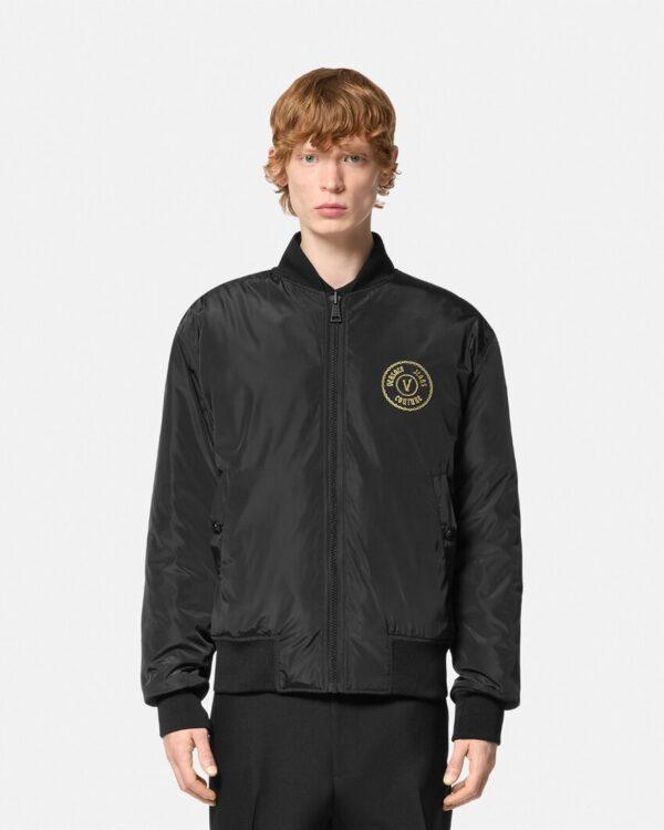 E77GASD07-ECQD54_EG89 90 E77GASD07 ECQD54 EG89 24 ChromoCoutureReversibleBomberJacket JacketsCoats Versace online store 0 2