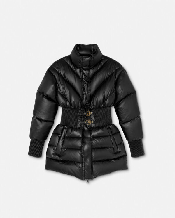 E77HAUD15-ECQ06D_E899 90 E77HAUD15 ECQ06D E899 10 BaroqueBucklePufferJacket JacketsCoats Versace online store 0 2