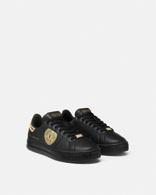 E77YA3SK1-EZP332_EG89 90 E77YA3SK1 EZP332 EG89 22 VEmblemCourt88Sneakers Shoes Versace online store 0 2