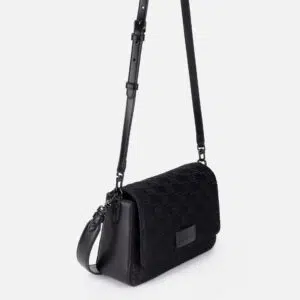 Elisabetta Franchi Mittelgrosse Schultertasche aus besticktem Satin 9 BS31A46E2 BS31A46E2 110 5 D