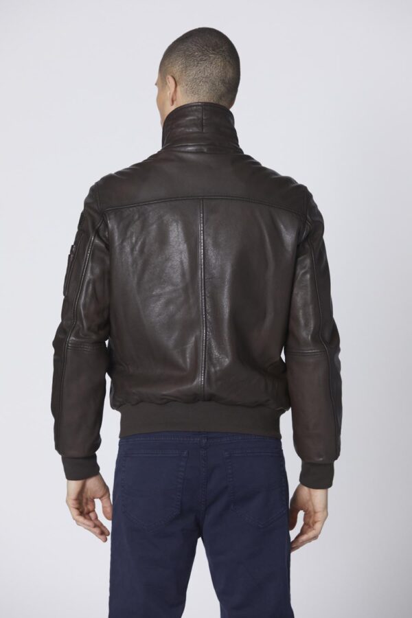 242PN950PL249 aeronauticamilitare 242pn950pl249 00083 embroidered 36th wing leather jacket 2 1