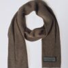 242SH1153L449_34300 aeronauticamilitare 242sh1153l449 39316 dyed yarn scarf with patch 1 1