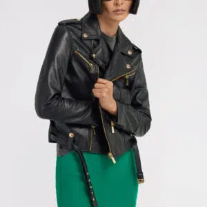 Just Cavalli Bomberjacke aus Leder 7 TFP008-TF229-E0288 TFP008TF229E0288 ECOM DETAIL2