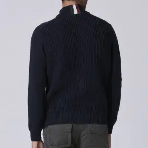 Aeronautica Militare Strickjacke 6 242MA1454L409_08380 aeronauticamilitare 242ma1454l409 08380 ribbed cotton cardigan 2 1