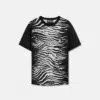 Versace Jeans Couture Zebra T-Shirt 10 TFT028-TF045-E0103 90 E78GAH6RZ EJS463 EL01 10 ZebraRegularFitTShirt TShirtsPolos Versace online store 0 2