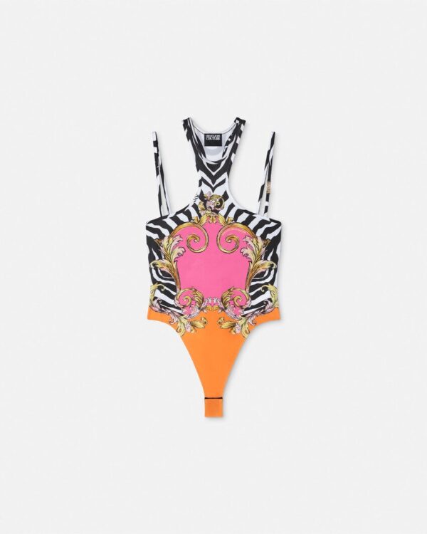 Versace Jeans Couture Outline Barocco Bodysuit