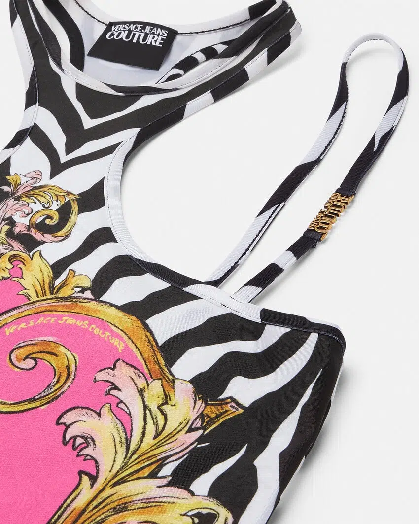 Versace Jeans Couture Outline Barocco Bodysuit 2 Versace Jeans Couture Outline Barocco Bodysuit – Bild 2